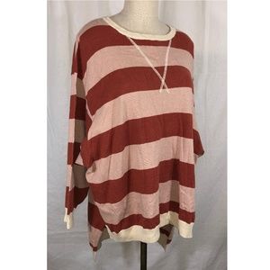 Free People Surfin' On Your Stripes Sweater XS/S